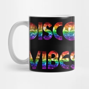 Rainbow Disco Vibes Mug